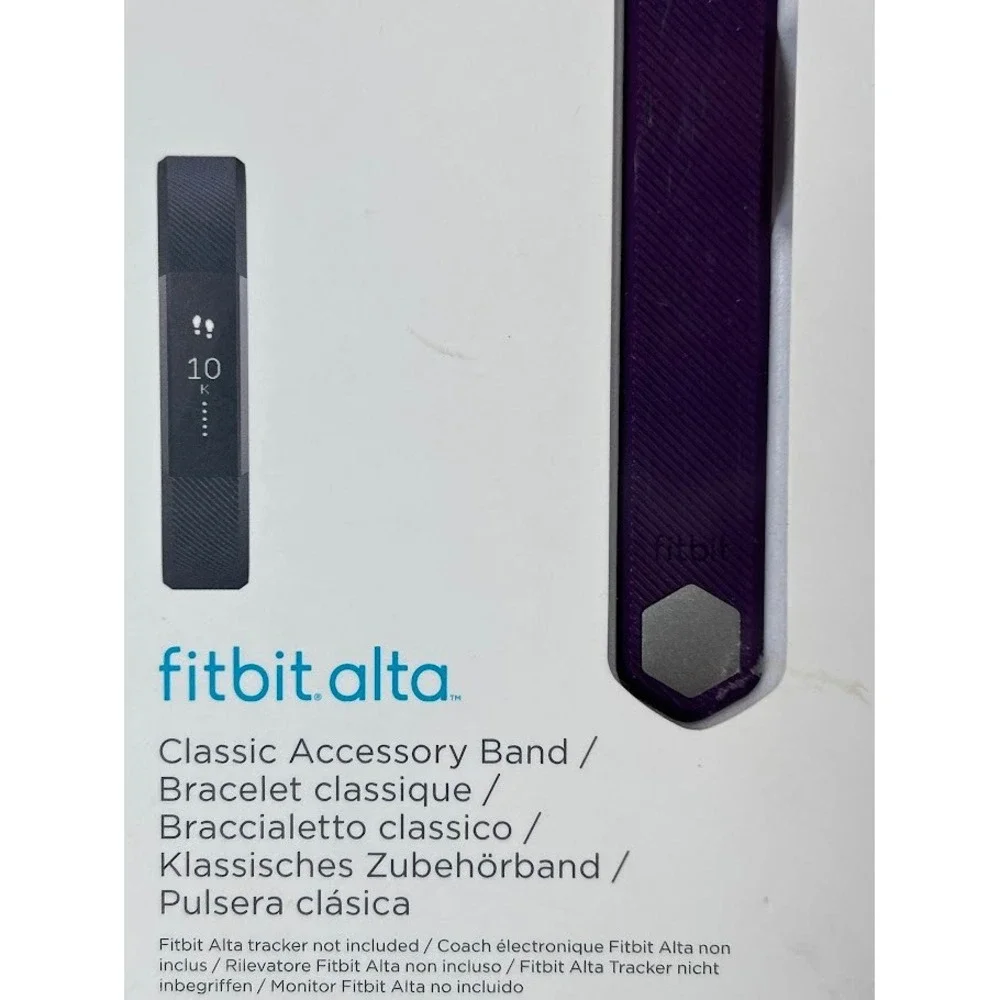 Fitbit‎ Alta Classic Accessory Band Bracelet Purple New in Box Women's